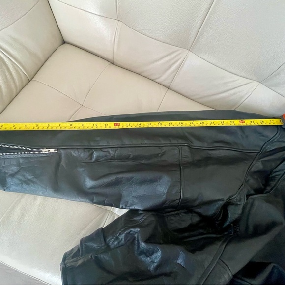 XXL leather jacket. Zony size 58 . - Picture 7 of 8